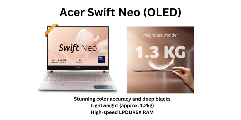 Acer Swift Neo (OLED)_india laptop_under 60000