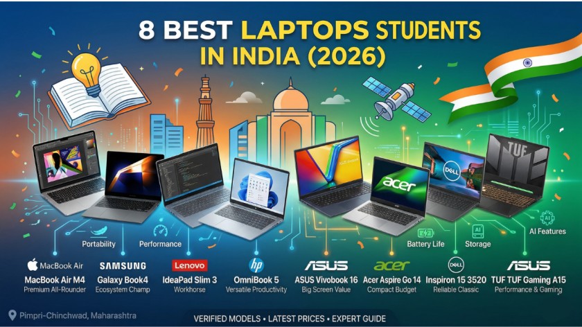 8 Best Laptops for Students in India (2026)