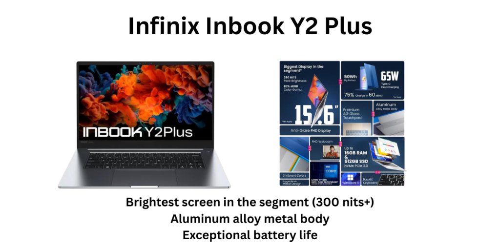 Infinix Inbook Y2 Plus