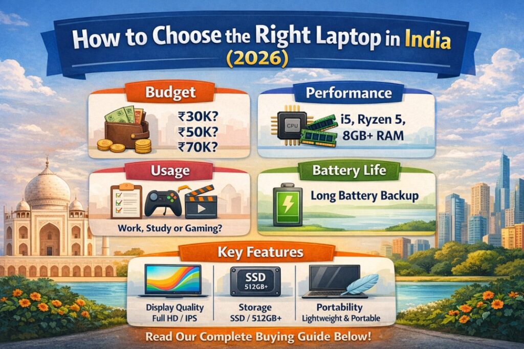 A guide to Choose the Right Laptop in India