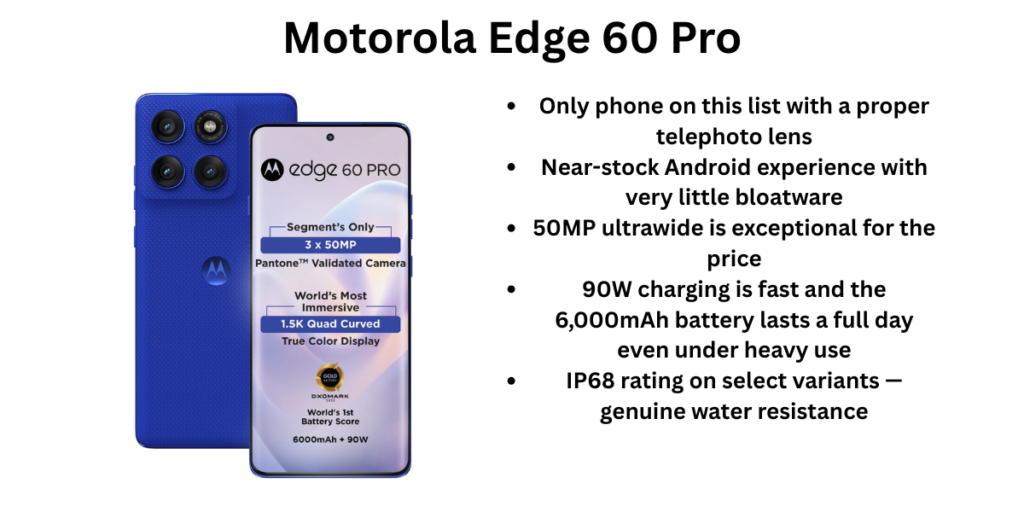 Motorola Edge 60 Pro pros and cons