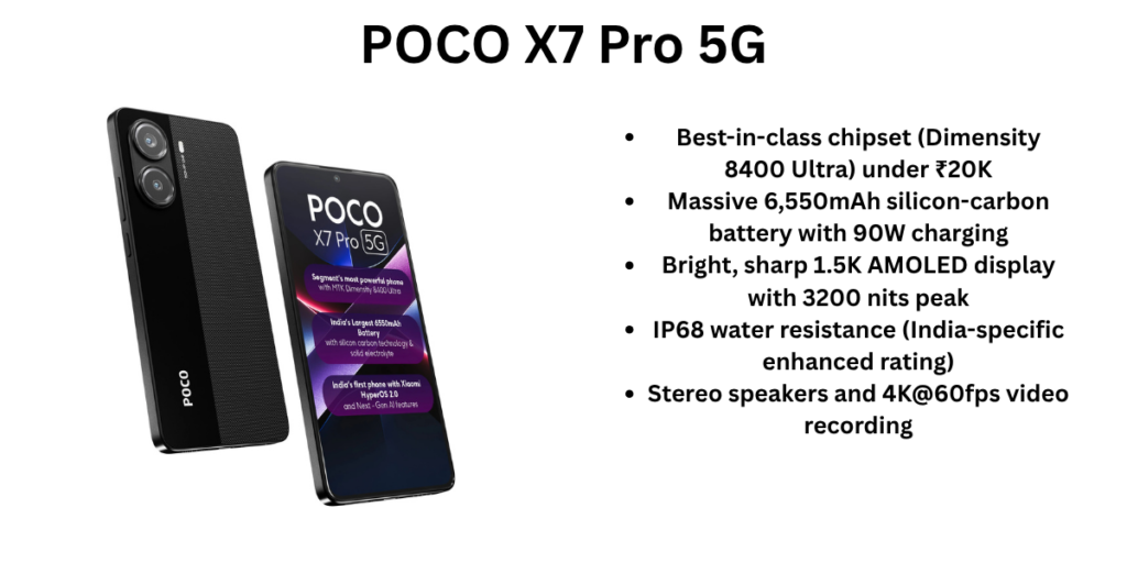 POCO X7 Pro 5G features and advantages