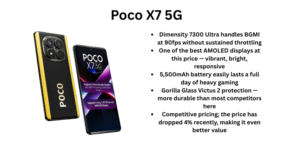 Poco X7 5G pros and cons