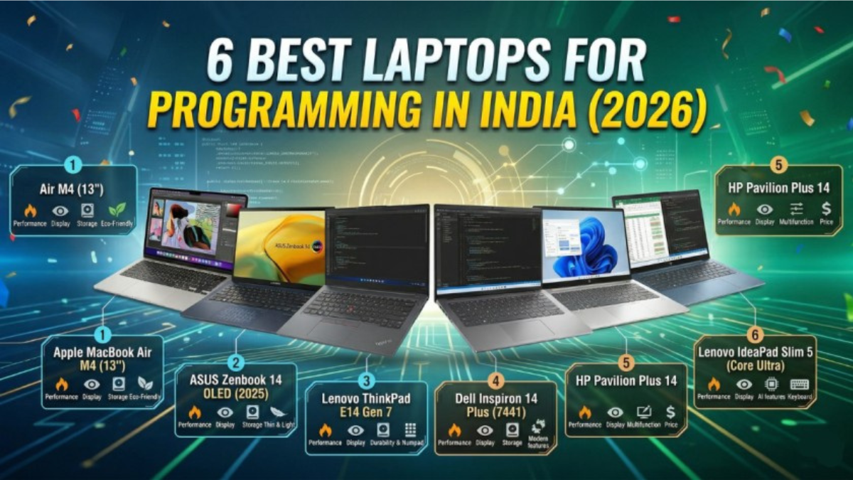 6 Best Laptops for Programming in India (2026)