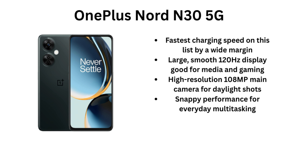 OnePlus Nord N30 5G pros and cons
